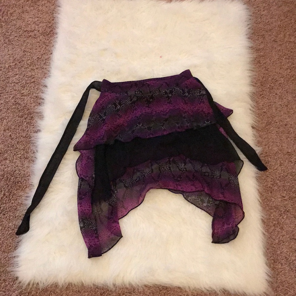 Purple skirt